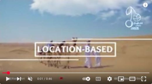 Location highlighting – Best video mode for attractive the tourists